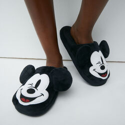 mickey head slippers