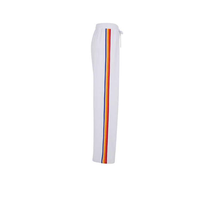 Белые брюки rainboniz white.