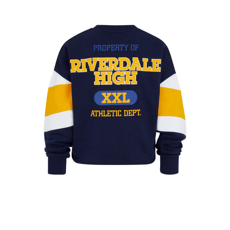 Sweater mit rundhalsausschnitt lizenz riverdale riverdaliz marineblau.