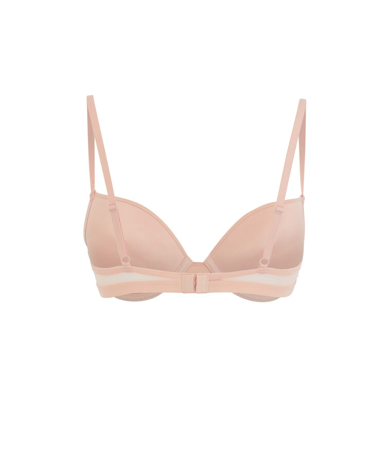 Różowy biustonosz push-up cupiniz pink.