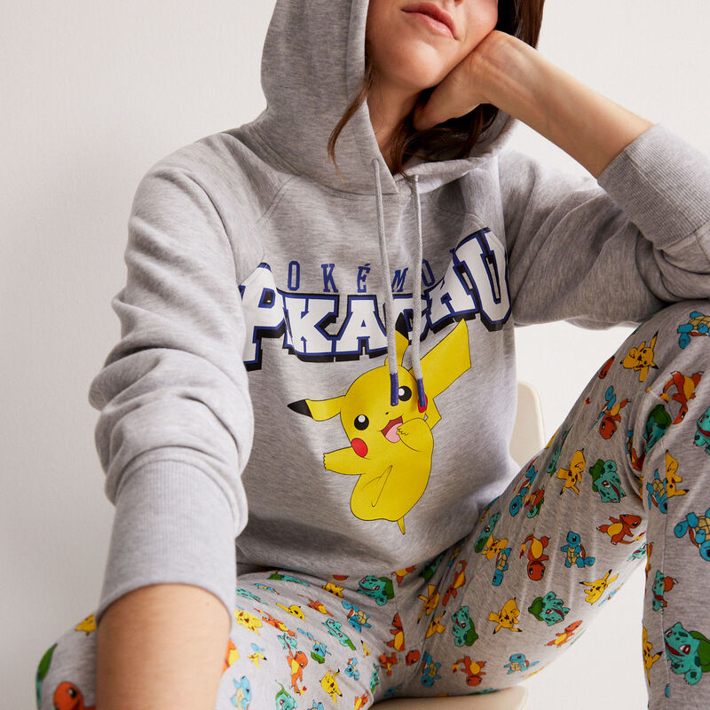 Pokemon hoodie - grey Pokemon hoodie - grey;