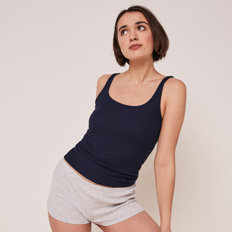 Newdebidiz plain ribbed shorts Newdebidiz plain ribbed shorts;