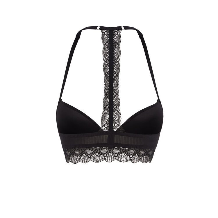 Czarny biustonosz push-up monoskiz Czarny biustonosz push-up monoskiz;