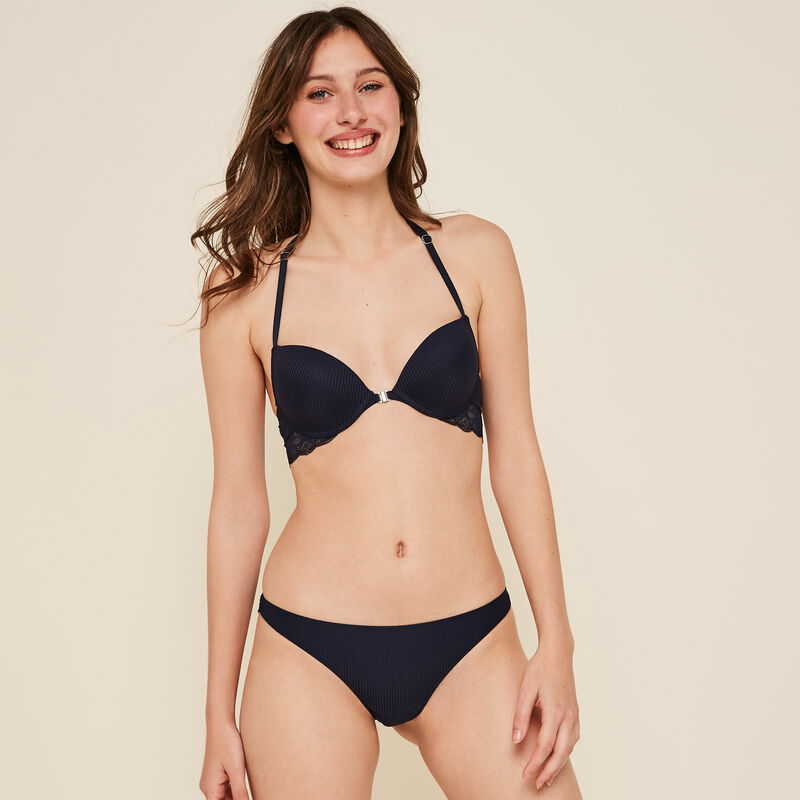 MONOSKIZ navy blue push-up bra MONOSKIZ navy blue push-up bra ;