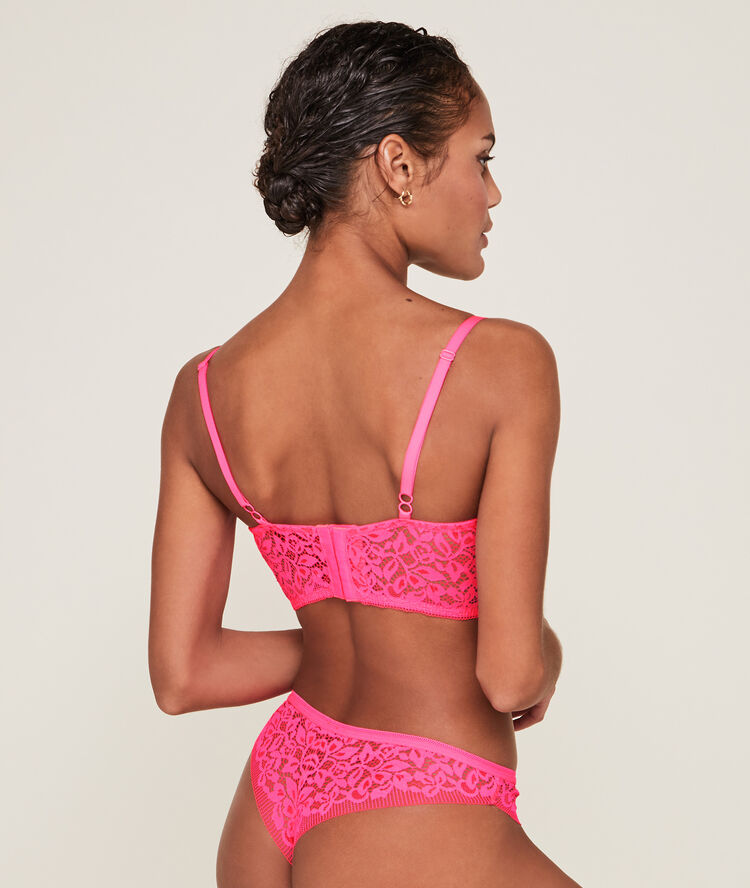Padded bustier bra - pink pink.