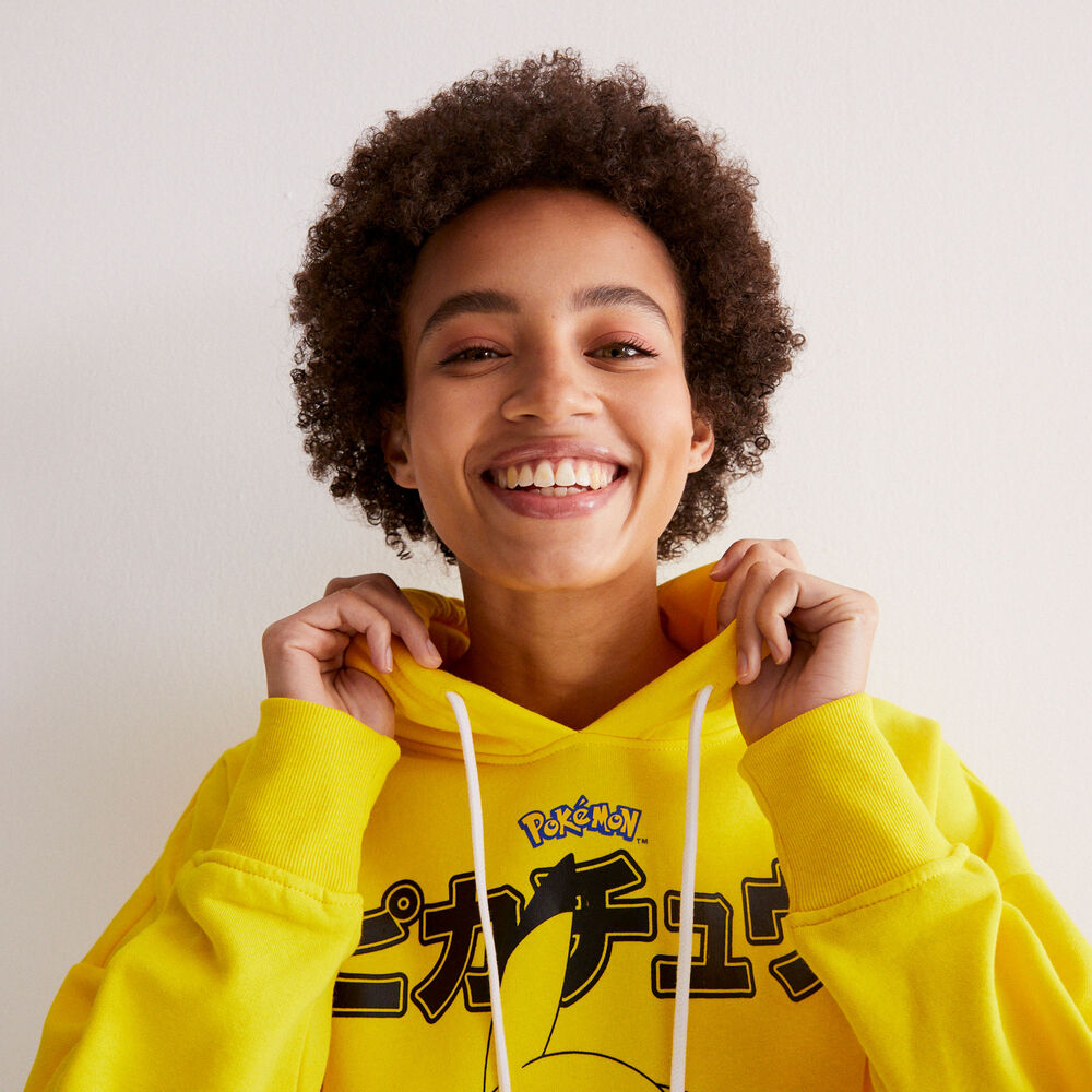 Pikachu sweatshirt - yellow yellow.