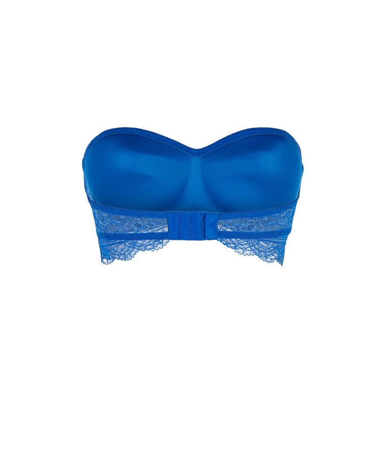 Everydayiz royal blue bandeau bra blue.
