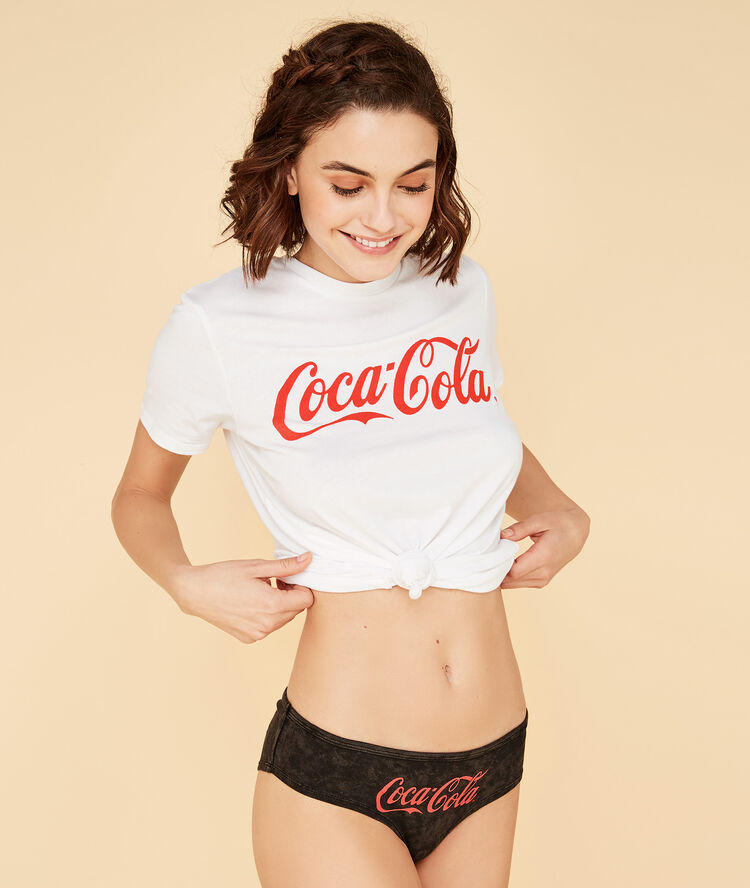 Белый топ cocacoliz white.