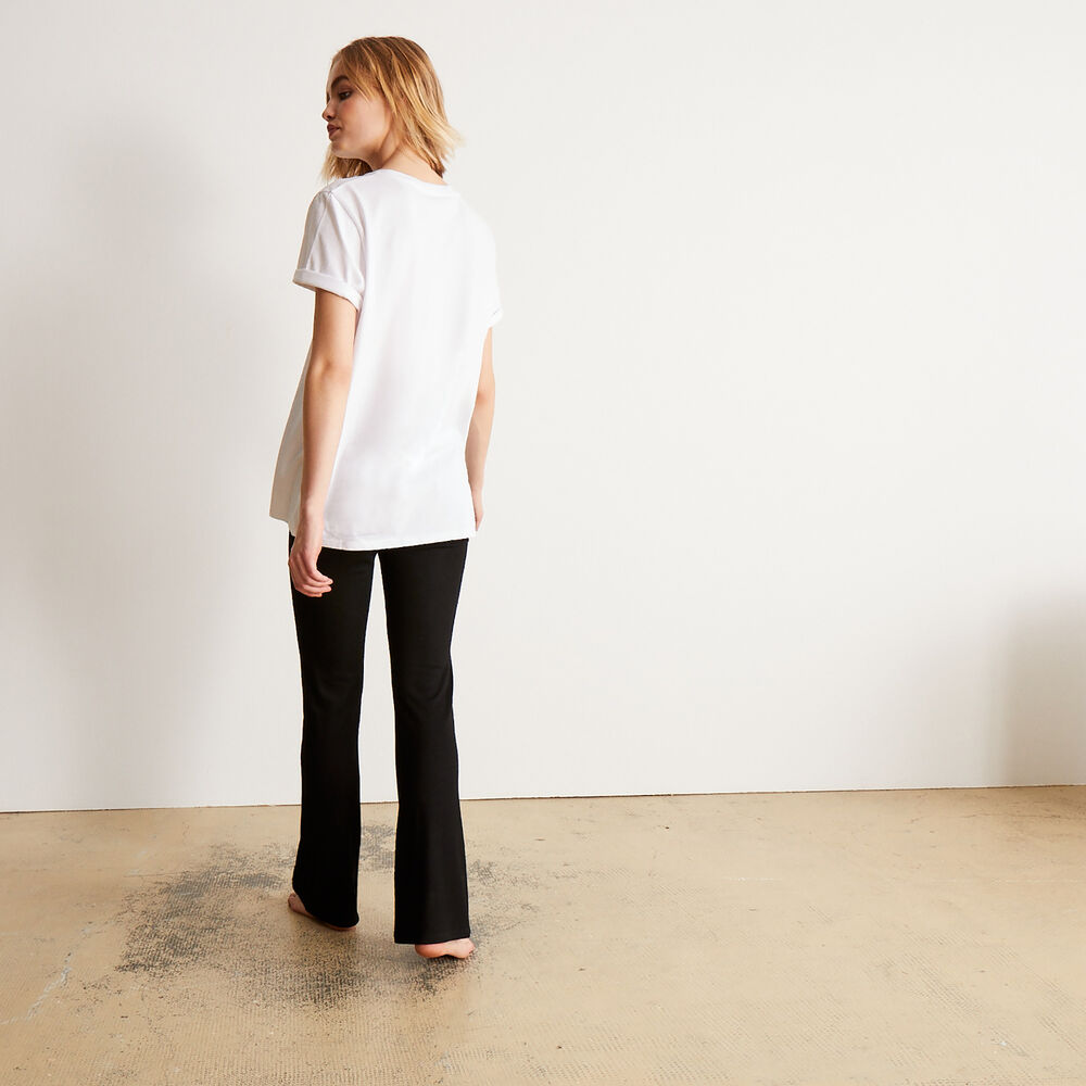 Heart, flowers or lips print top - white white.
