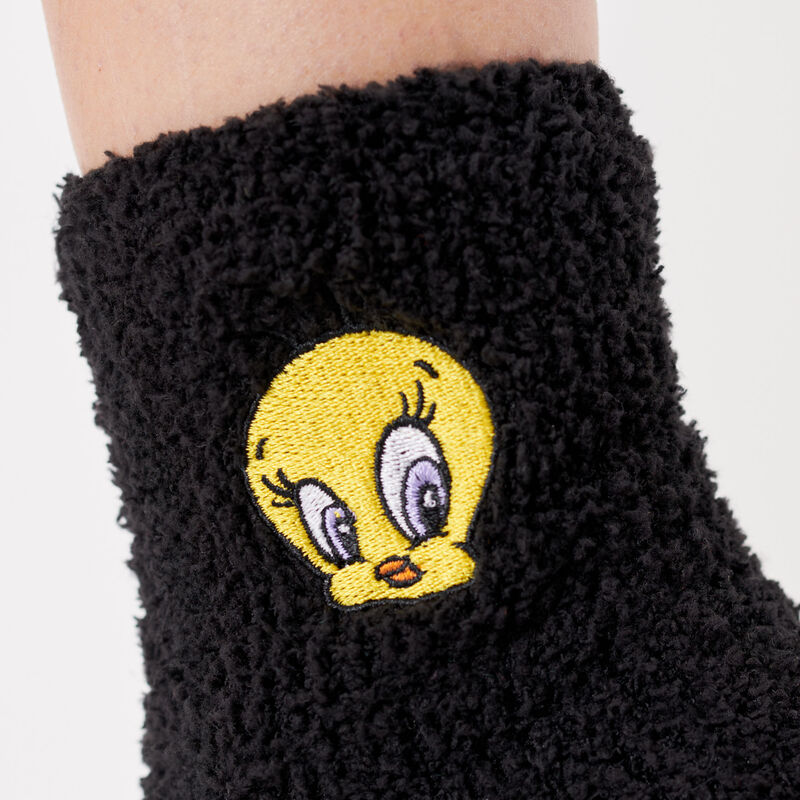 fluffy tweetie pie socks;