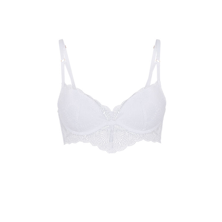 FINIZ WHITE PUSH-UP BUSTIER BRA FINIZ WHITE PUSH-UP BUSTIER BRA;