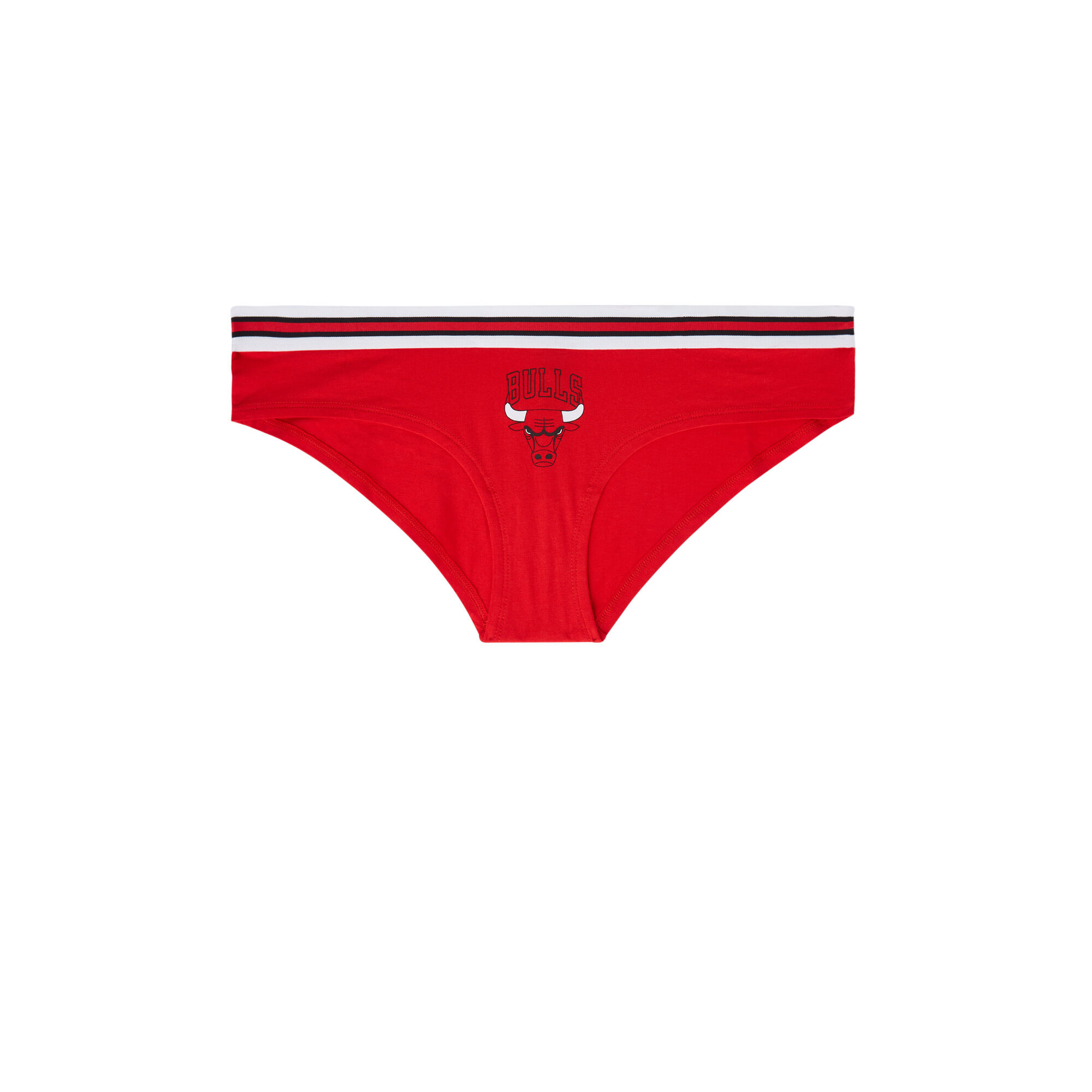 red boy shorts swimwear