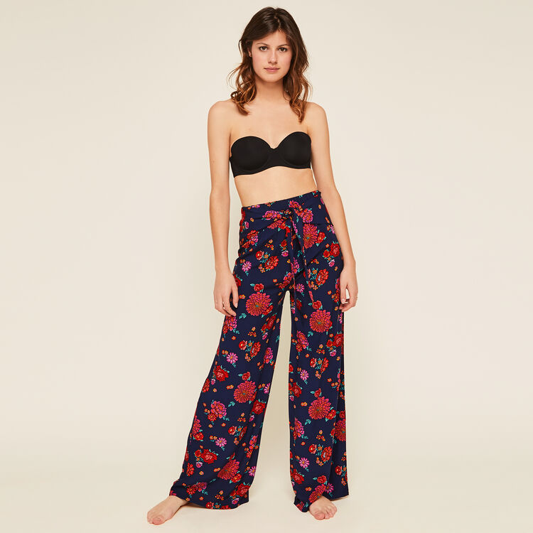 Fleurpantiz navy blue trousers Fleurpantiz navy blue trousers;