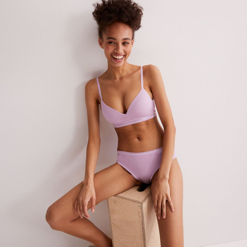 seamless bra - lilac seamless bra - lilac;