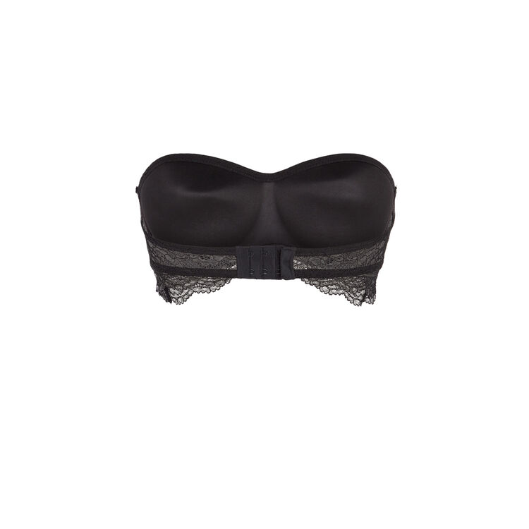 Czarny biustonosz typu bandeau everydayiz black.