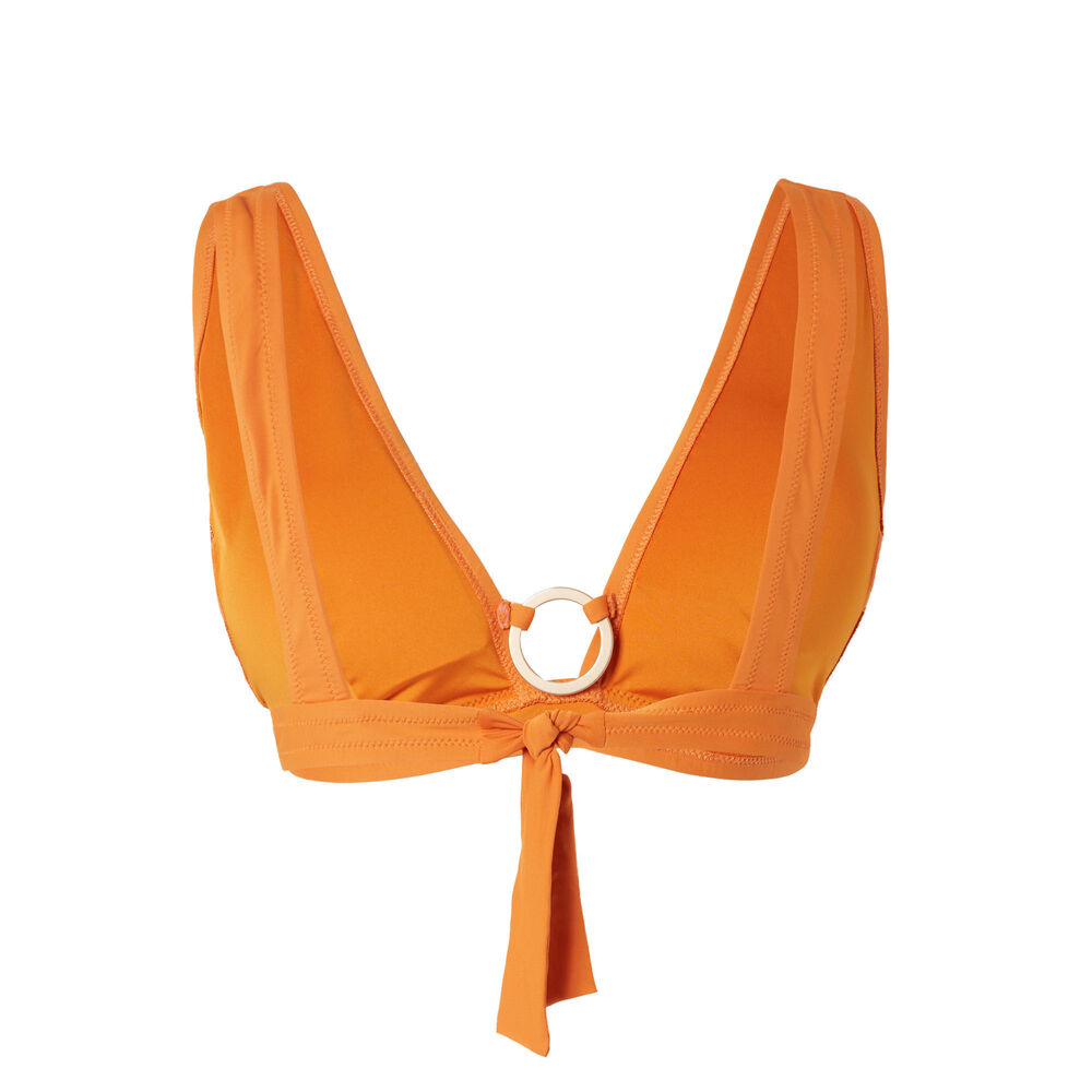 Triangle scarf bikini top - orange orange.