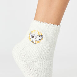 chaussettes harry potter hedwige;