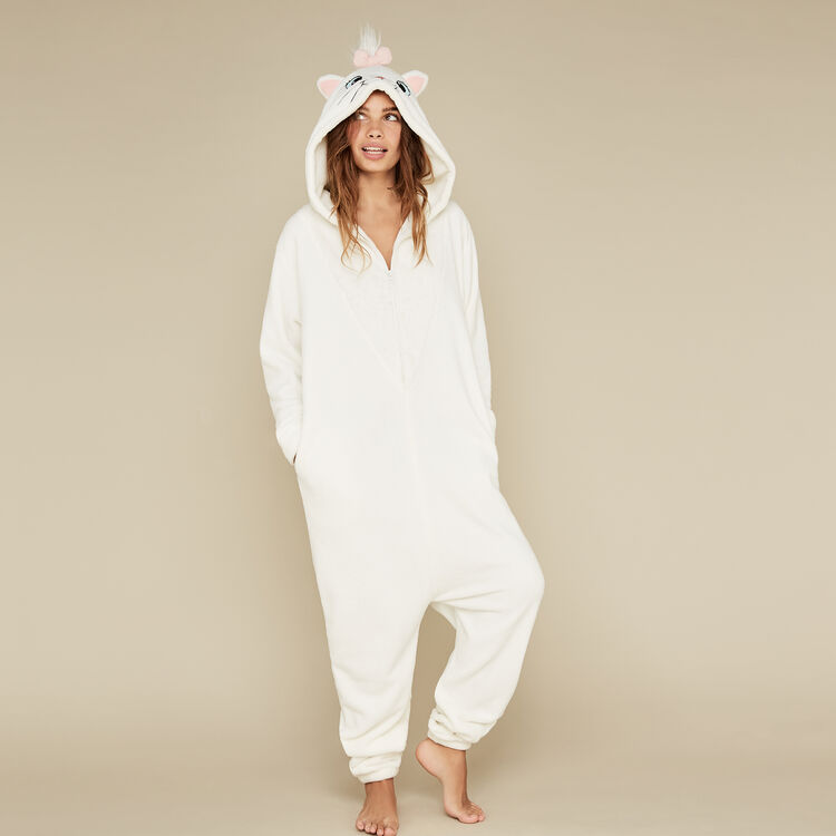 White supermariz playsuit white.