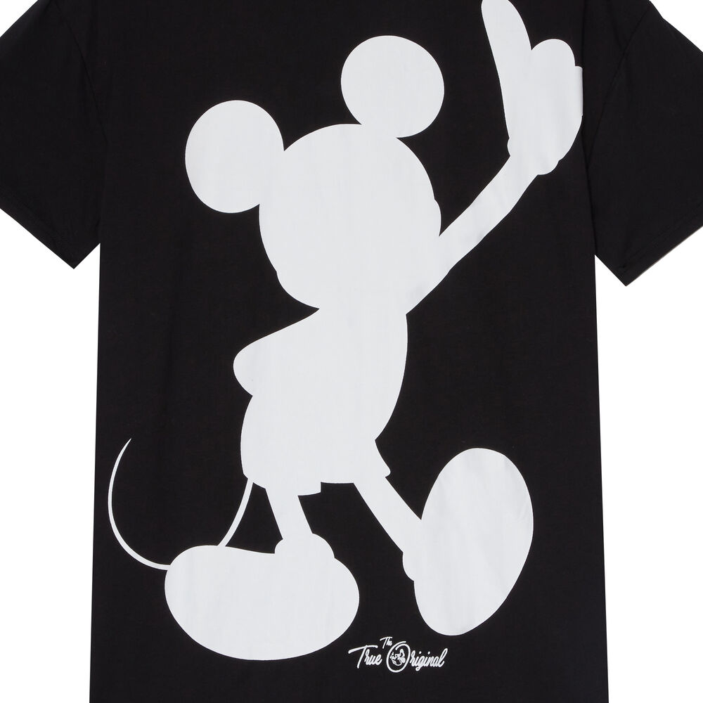 Tunic with mickey mouse print - black black.