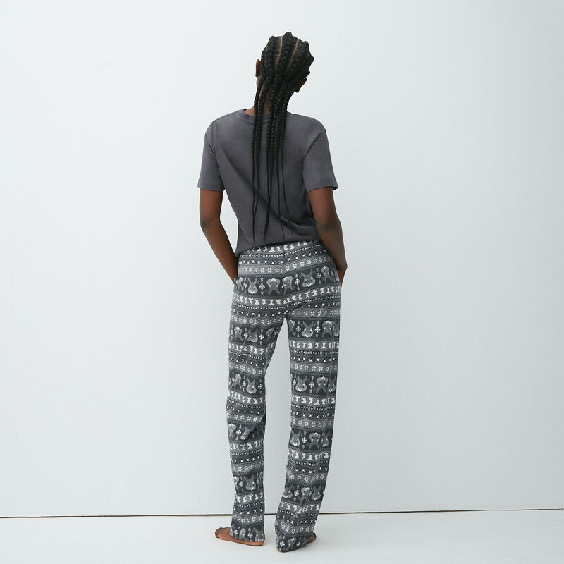 Printed thumper pyjama bottoms;