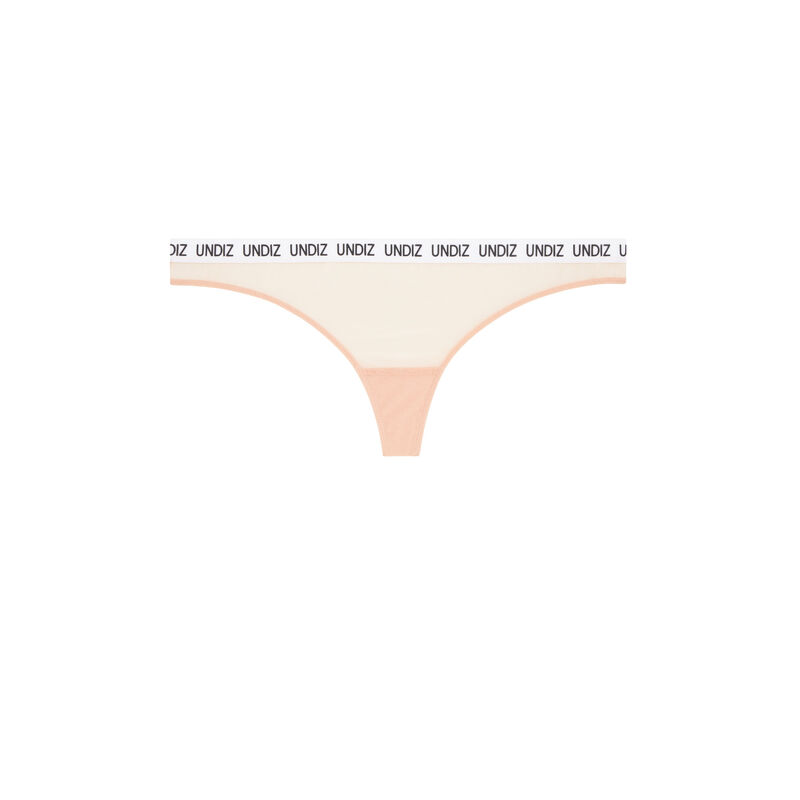 Secretiz lace thong powder pink.