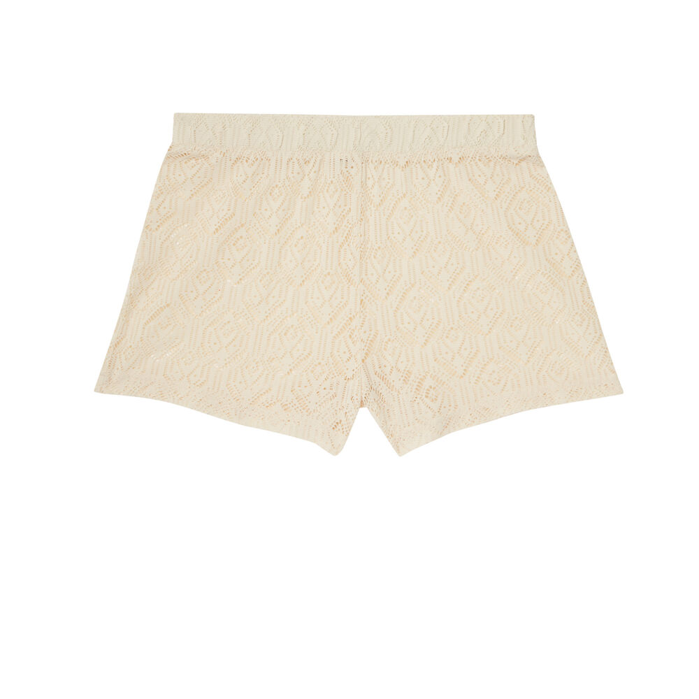 Lace hipsters - ecru ecru.