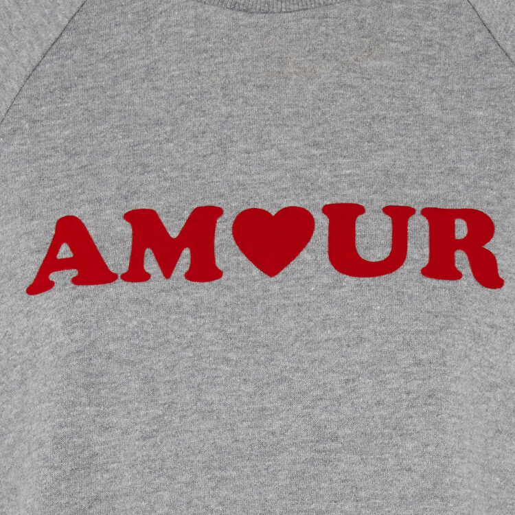 Серая толстовка amoureusiz Серая толстовка amoureusiz;
