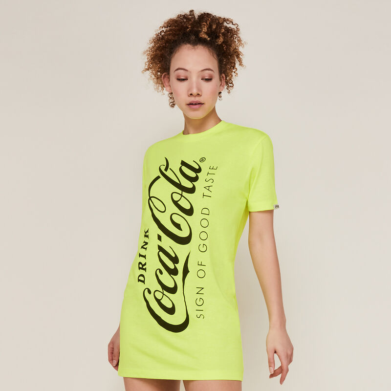 Coca-cola tunic - fluorescent yellow Coca-cola tunic - fluorescent yellow;