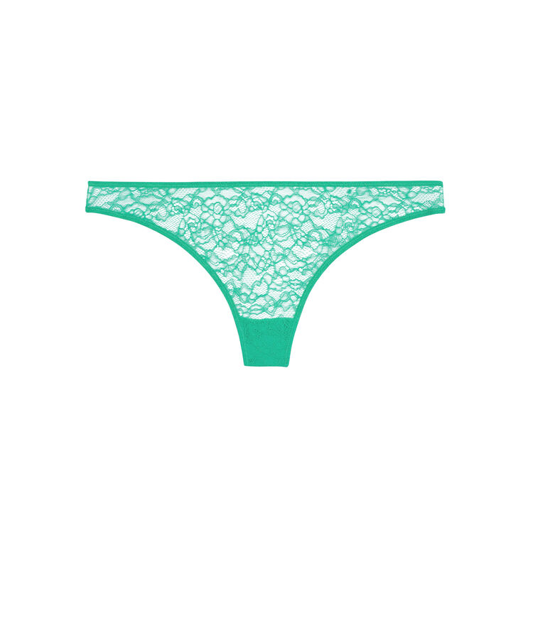 Everydayiz emerald-green tanga green.