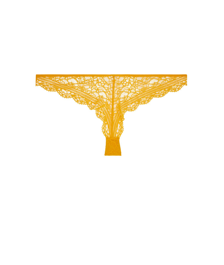 Everydayiz saffron yellow tanga orange.