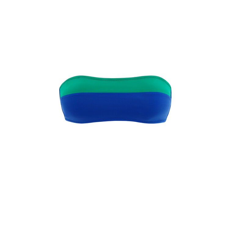 Smaragdgrünes Bandeau-Oberteil Colorsurfiz Smaragdgrünes Bandeau-Oberteil Colorsurfiz;