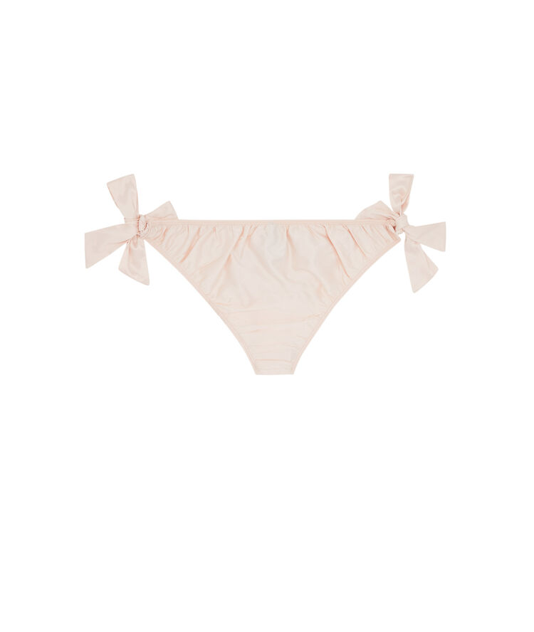 Lasvegasiz satin slogan tanga briefs pink.
