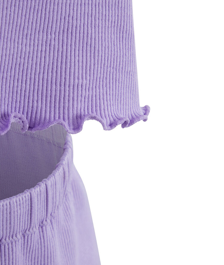 Top + shorts set - lilac lilac.