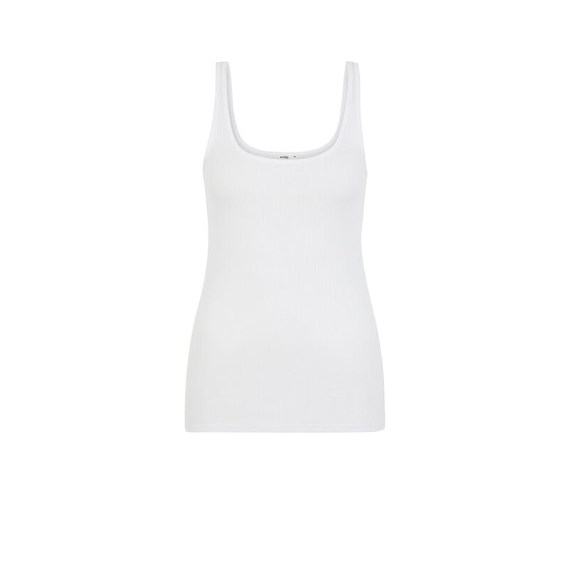 Plain tank top - white Plain tank top - white;