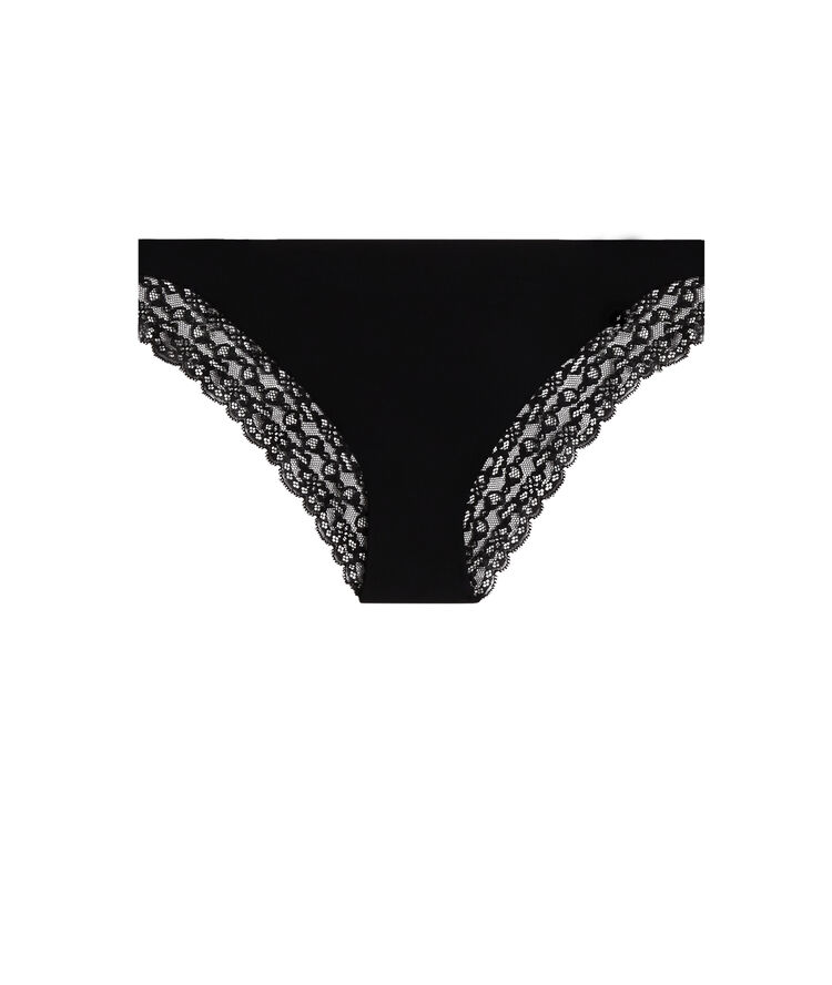 Shomiz microfibre knickers black.