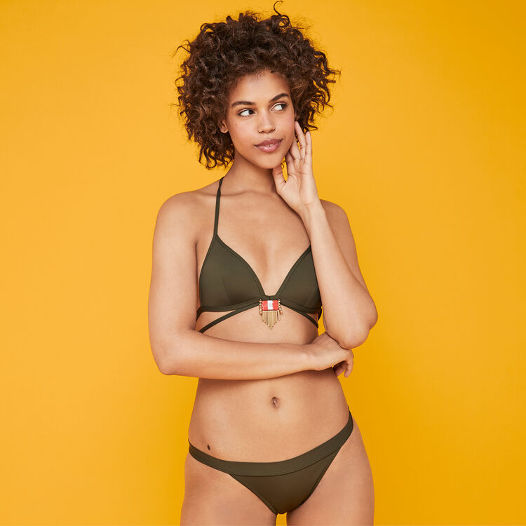 Sahariz khaki bikini briefs Sahariz khaki bikini briefs;
