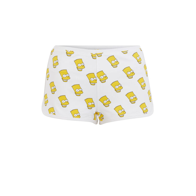 Bartiz white shorts white.