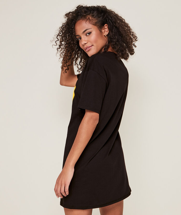 Lovebobiz spongebob squarepants print tunic black.