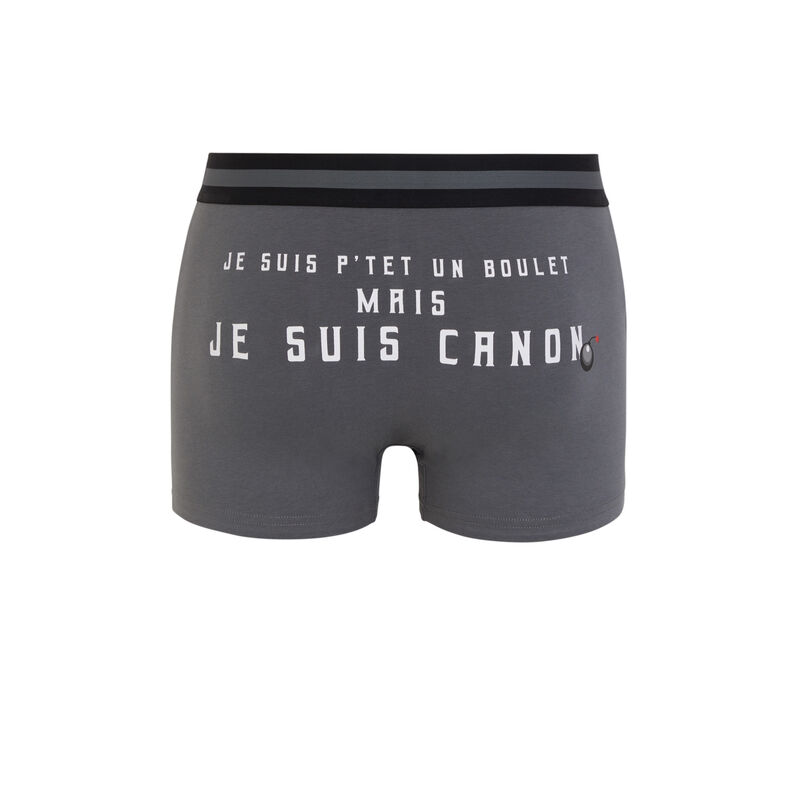 boulecaniz cotton boxers with slogan boulecaniz cotton boxers with slogan;
