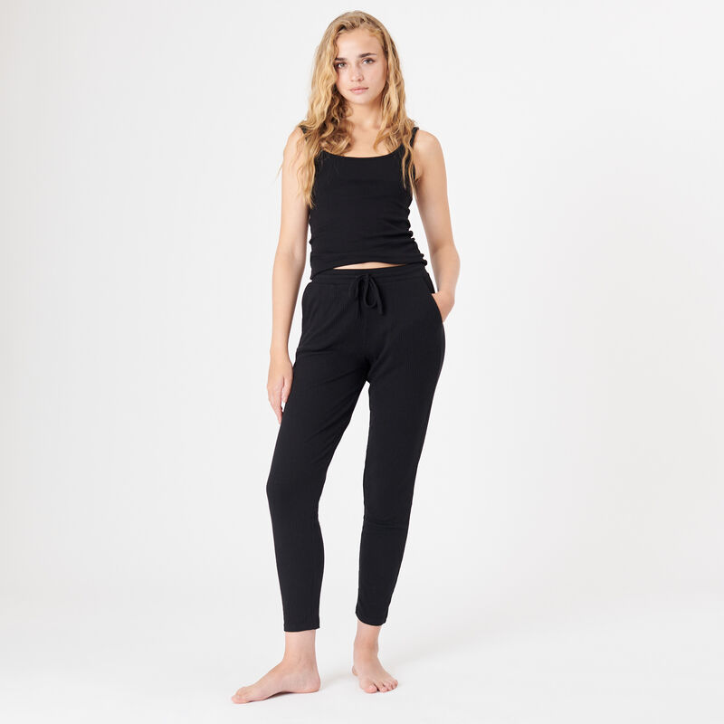 jersey trousers - black jersey trousers - black ;