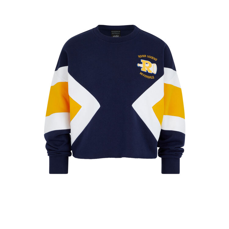 Sweater mit rundhalsausschnitt lizenz riverdale riverdaliz marineblau.