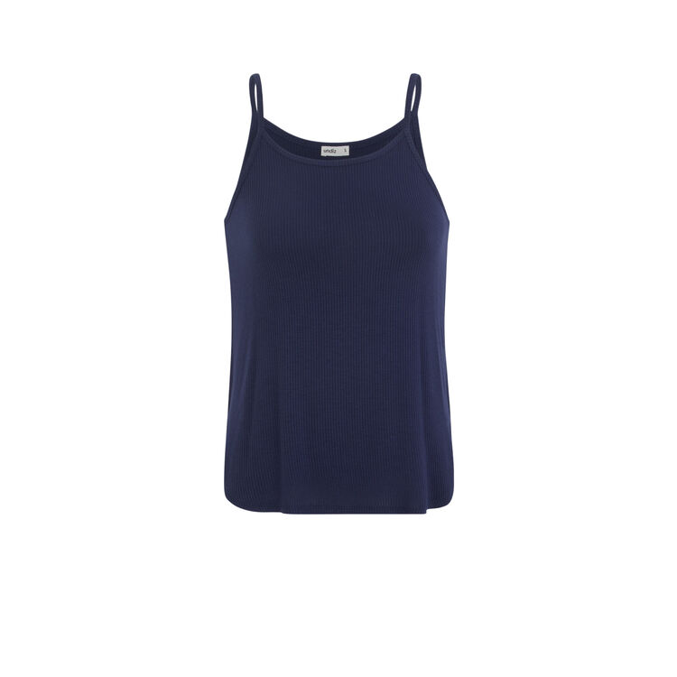 Granatowy top debfluidiz blue.