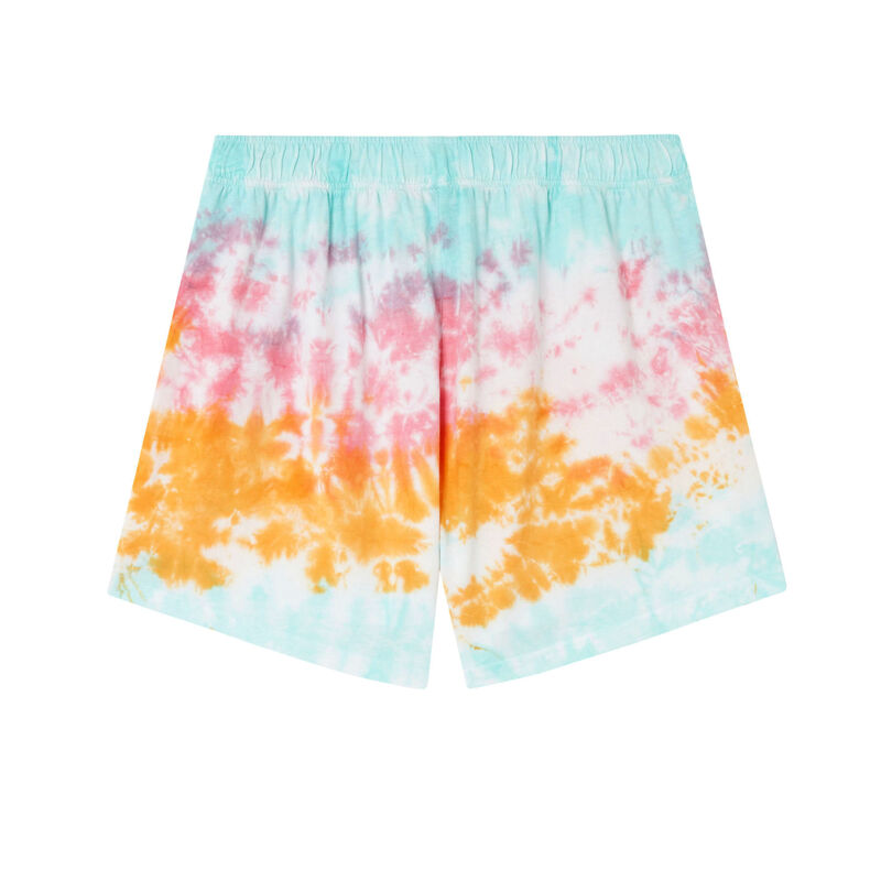 tie-dye cotton printed boxers - mango tie-dye cotton printed boxers - mango;