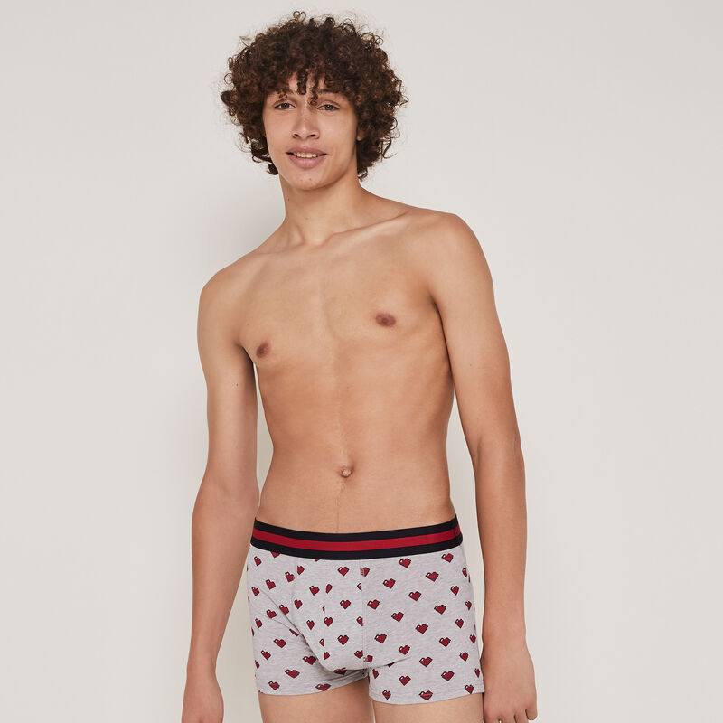 Enggrandegueuliz heart print cotton boxers Enggrandegueuliz heart print cotton boxers;