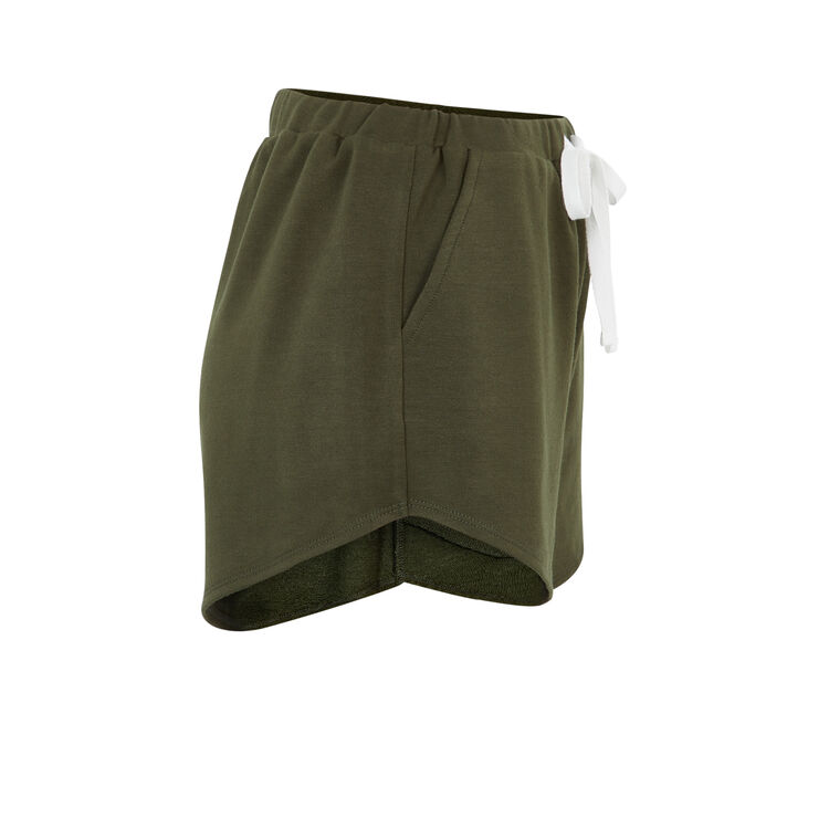 Шорты цвета хаки bluvetiz green.