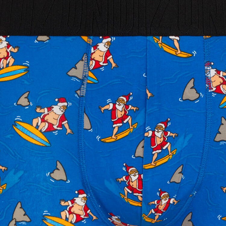santasurfiz printed cotton boxer shorts santasurfiz printed cotton boxer shorts;