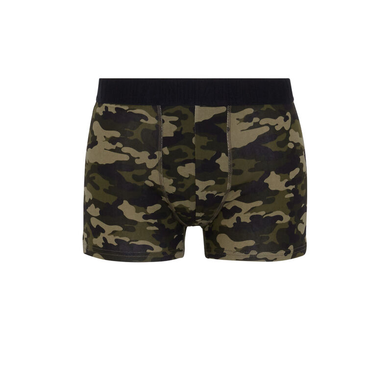 Camokakiz cotton boxers with camouflage print Camokakiz cotton boxers with camouflage print ;