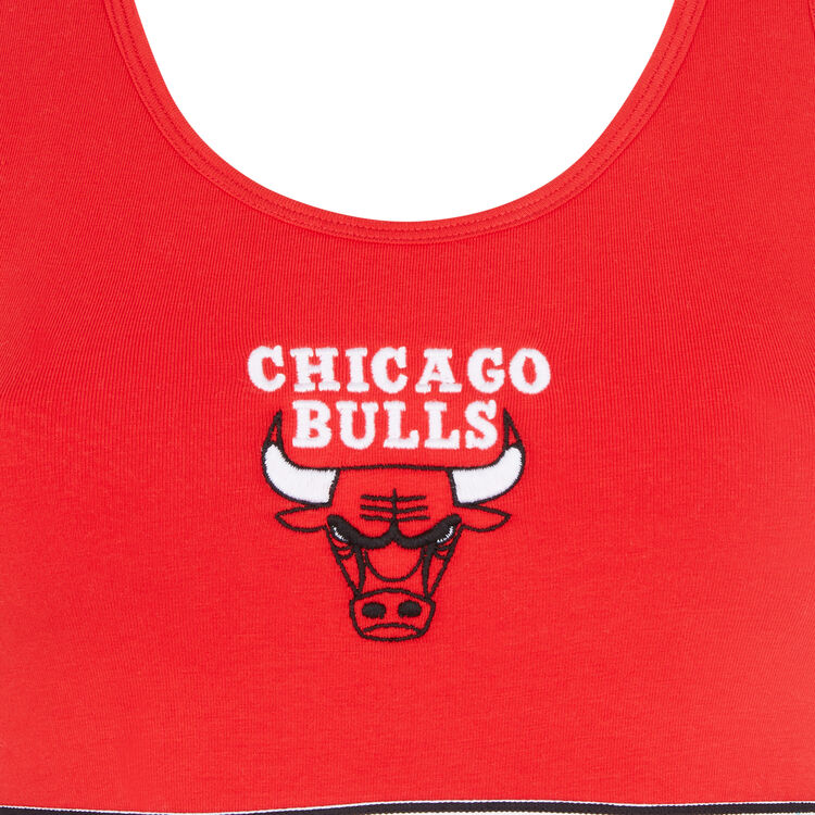 Czerwony biustonosz sportowy czerwonybulliz red.