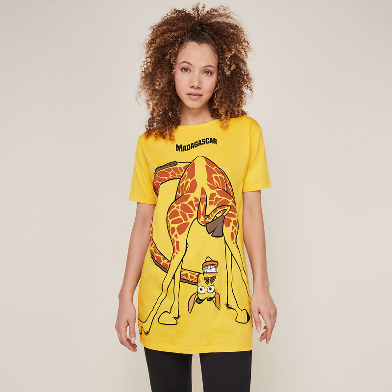 Madagascar print top - yellow Madagascar print top - yellow ;