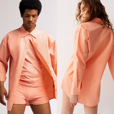 unisex shirt - peach;